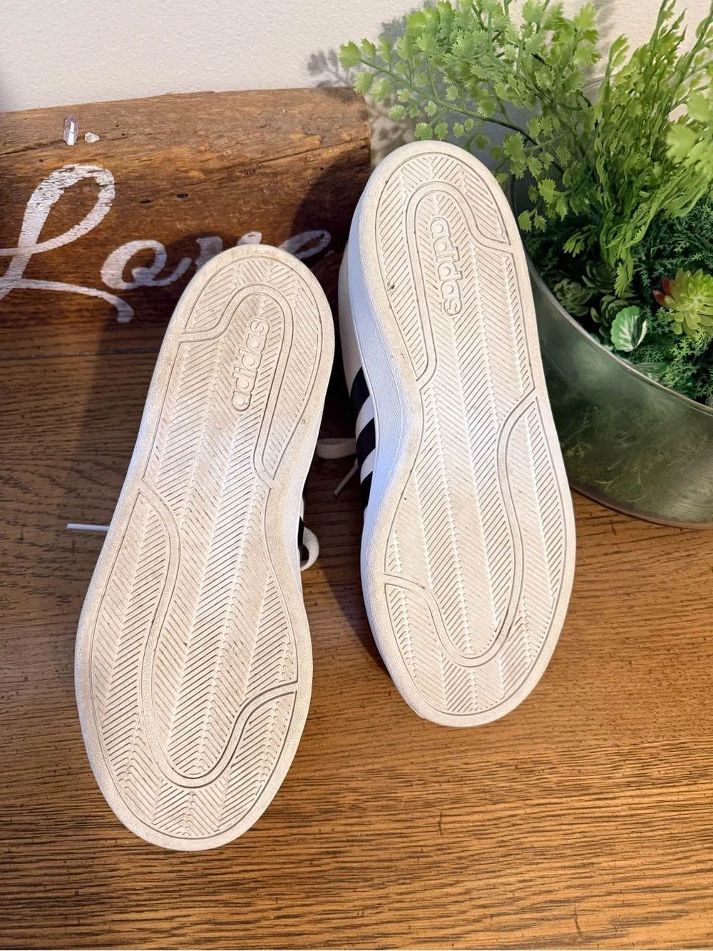 adidas White Sneakers